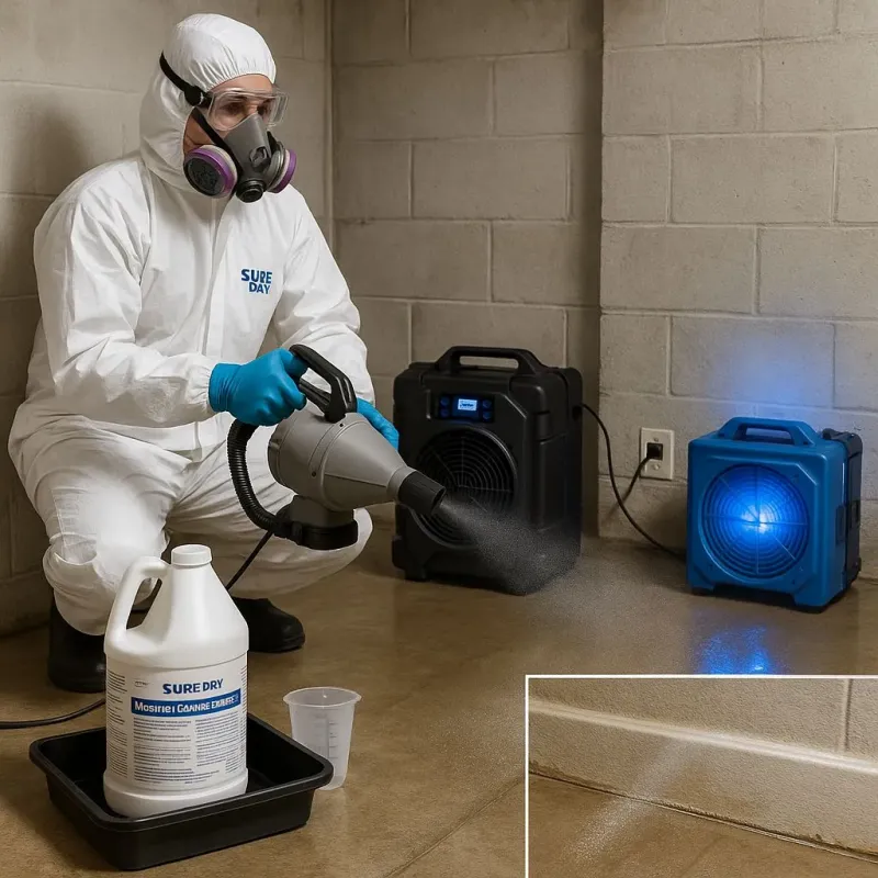Sanitization and Odor Removal process in North Browning, MT