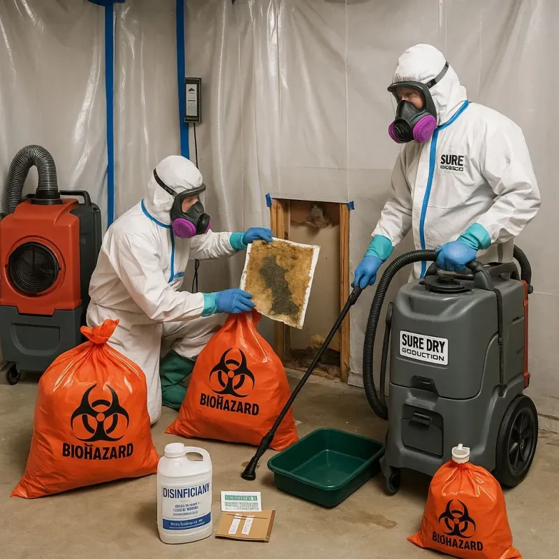 Contaminated Water Handling Protocols process in North Browning, MT