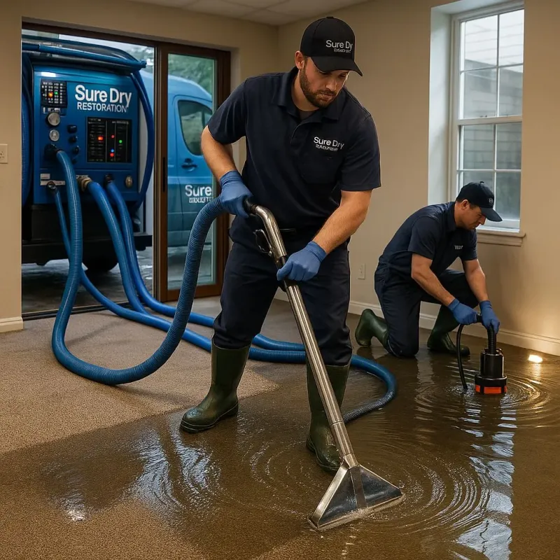 Water Extraction and Removal process in North Browning, MT